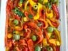 Charred Bell Pepper Salad