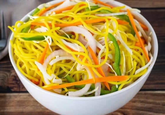 Julienne Vegetable Salad
