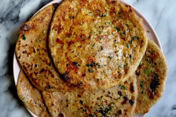 Malaysian Vegetable Paratha