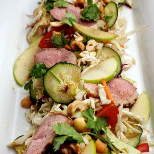 Warm Duck Salad