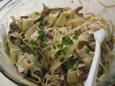 Mushroom Stroganoff