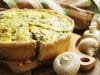 Chicken and Mushroom Quiche