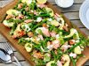 Smoked Salmon Asparagus and Avocado Salad