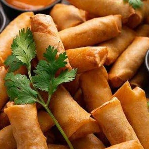 Asparagus Mini Spring Rolls