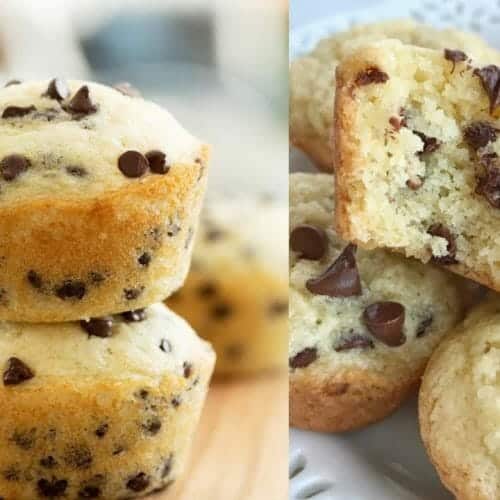 Vanilla Choc Chip Muffins