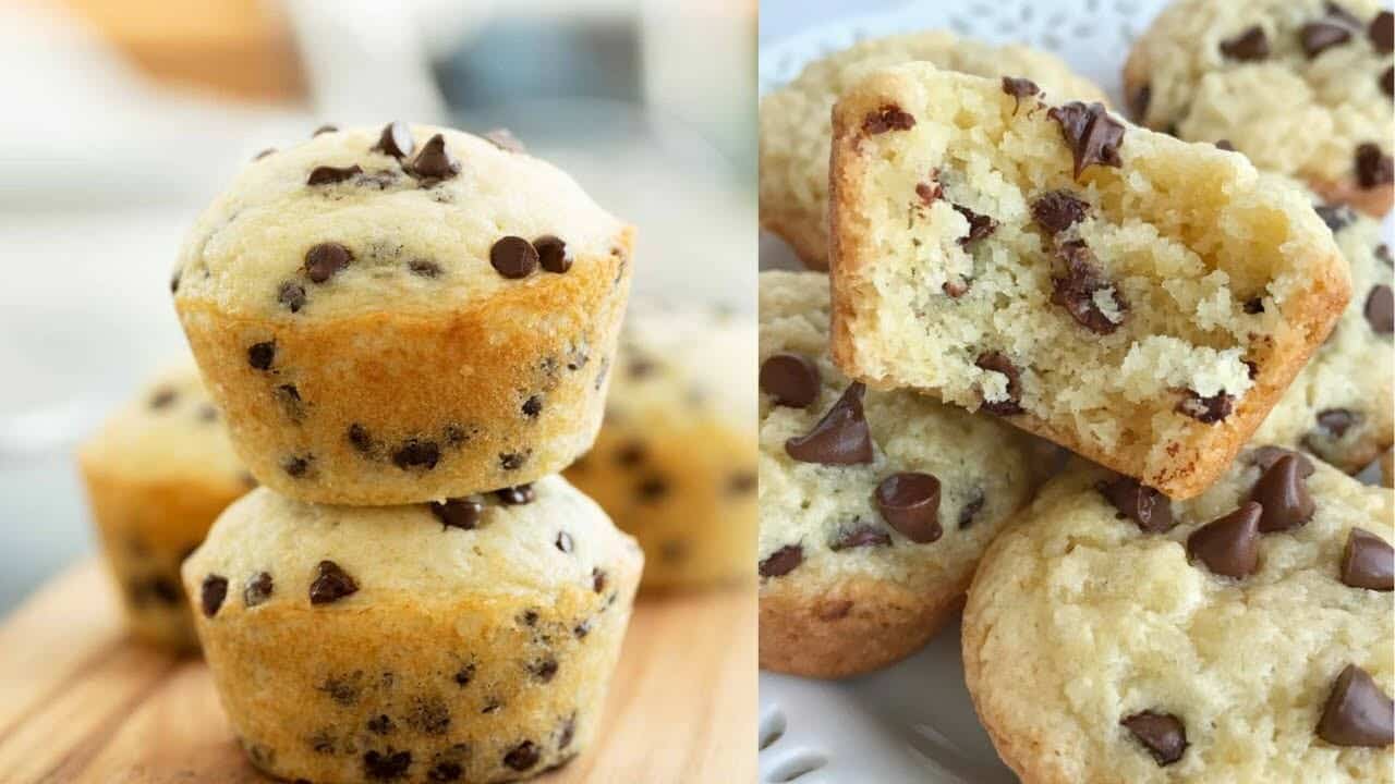 Vanilla Choc Chip Muffins