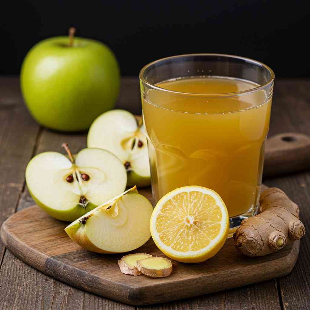 How Can Juice and Smoothies Improve Your Health? 16 Apple Ginger Lemon Juice