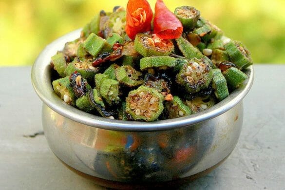 Bhindi Pepper Fry