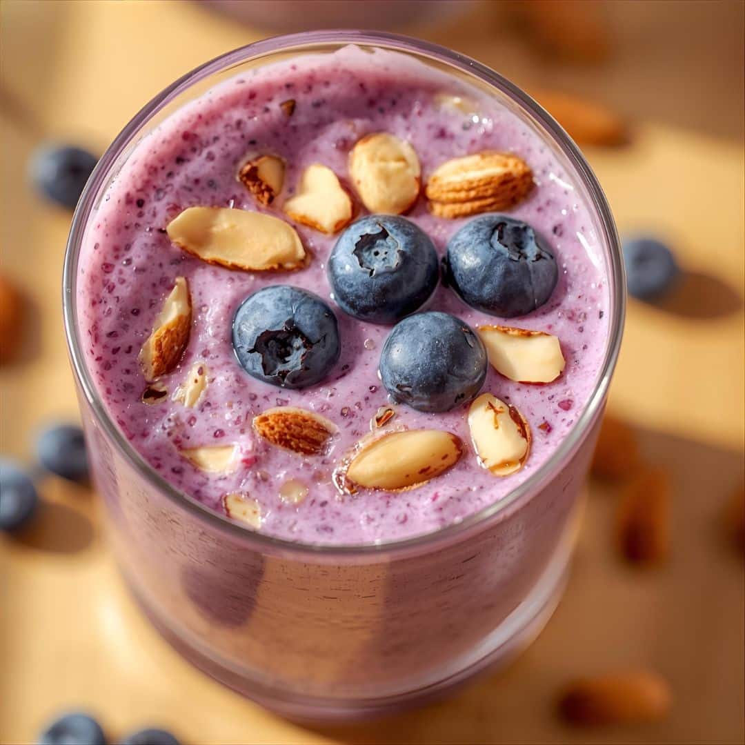 How Can Juice and Smoothies Improve Your Health? 4 Blueberry Almond Smoothie