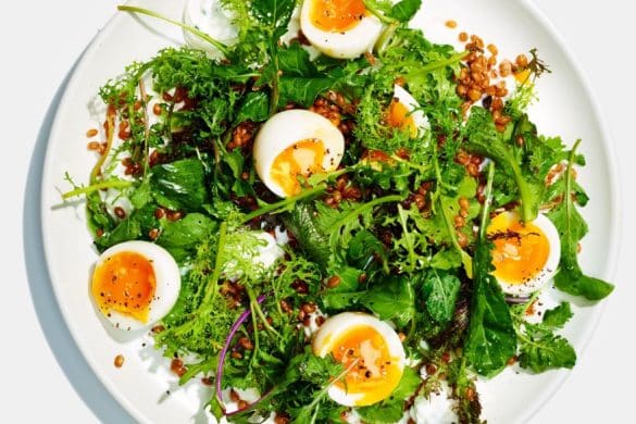 Mizuna Salad