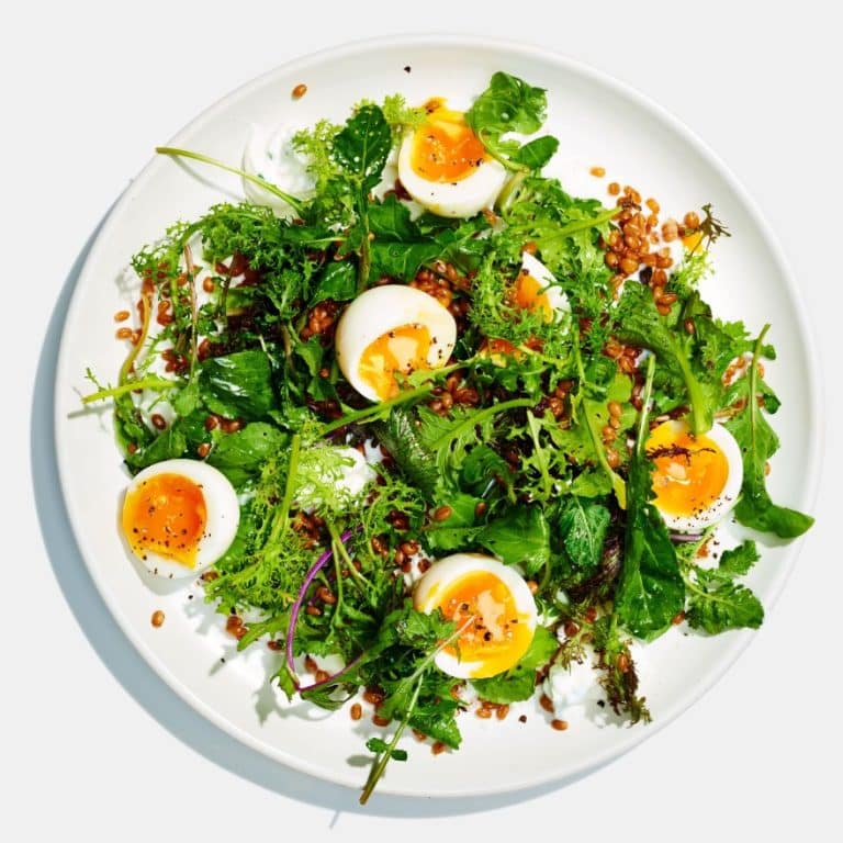 Mizuna Salad