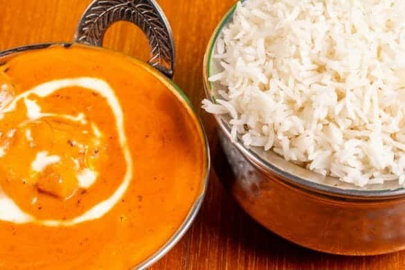 Paneer Rice in Chilli Gravy