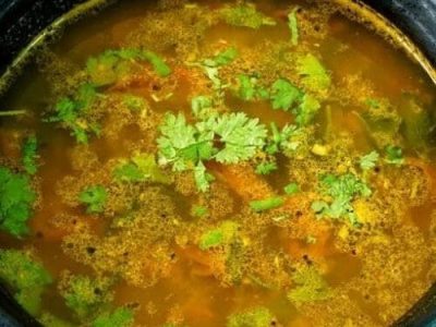 Carrot and Cabbage Rasam