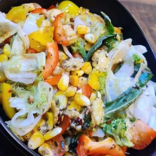 Mushroom and Corn Salad