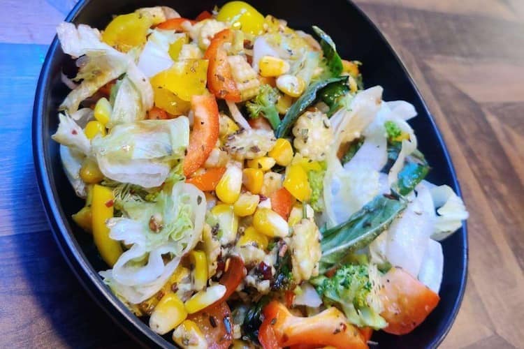 Mushroom and Corn Salad