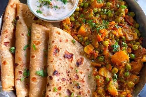 Sabzi Paratha