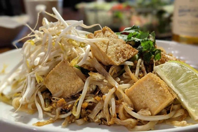 Tofu and Bean Sprout Salad
