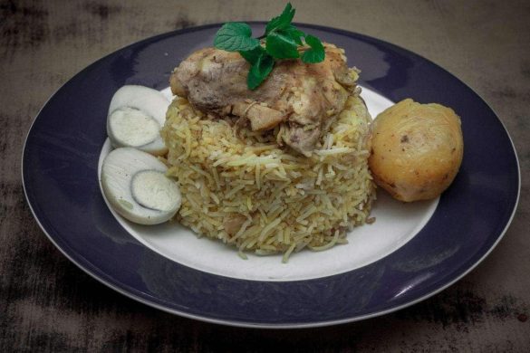 White Chicken Pulao