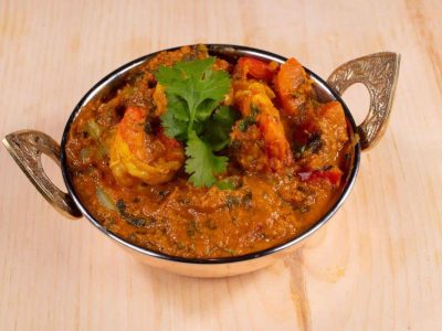 Andhra Prawn Curry (Royyala Pulusu)