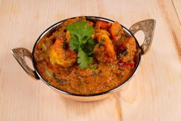 Andhra Prawn Curry (Royyala Pulusu)