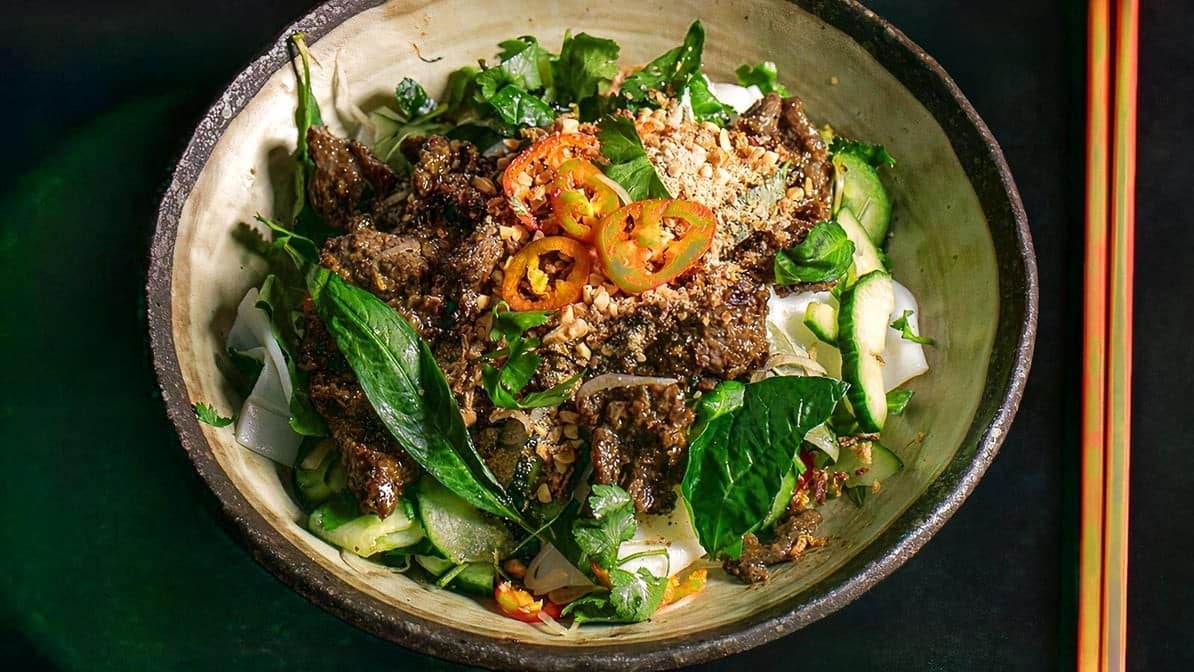 Lemongrass Beef Salad