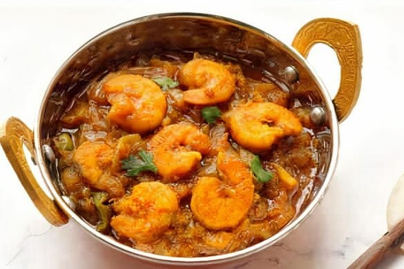 Veinchana Royyalu (Curried Prawns)
