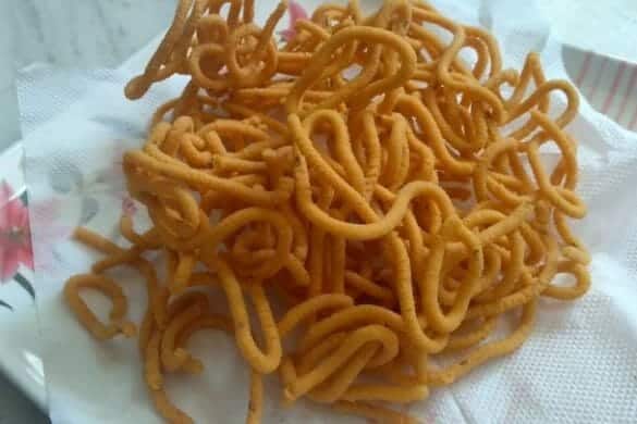 Murukulu (Andhra style Murukku)