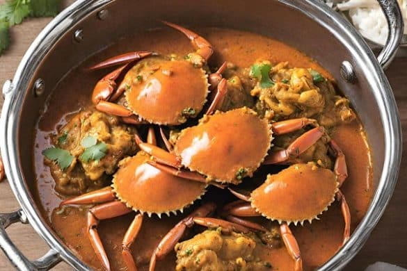 Crab Curry with Peanuts