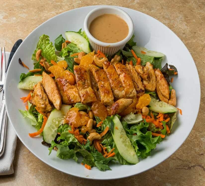 Peppered Thai Chicken Salad