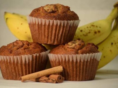 Banana and Cinnamon Muffins