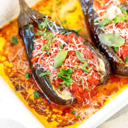 Oven Baked Meat Stuffed Brinjals 19 Oven Baked Meat Stuffed Brinjals