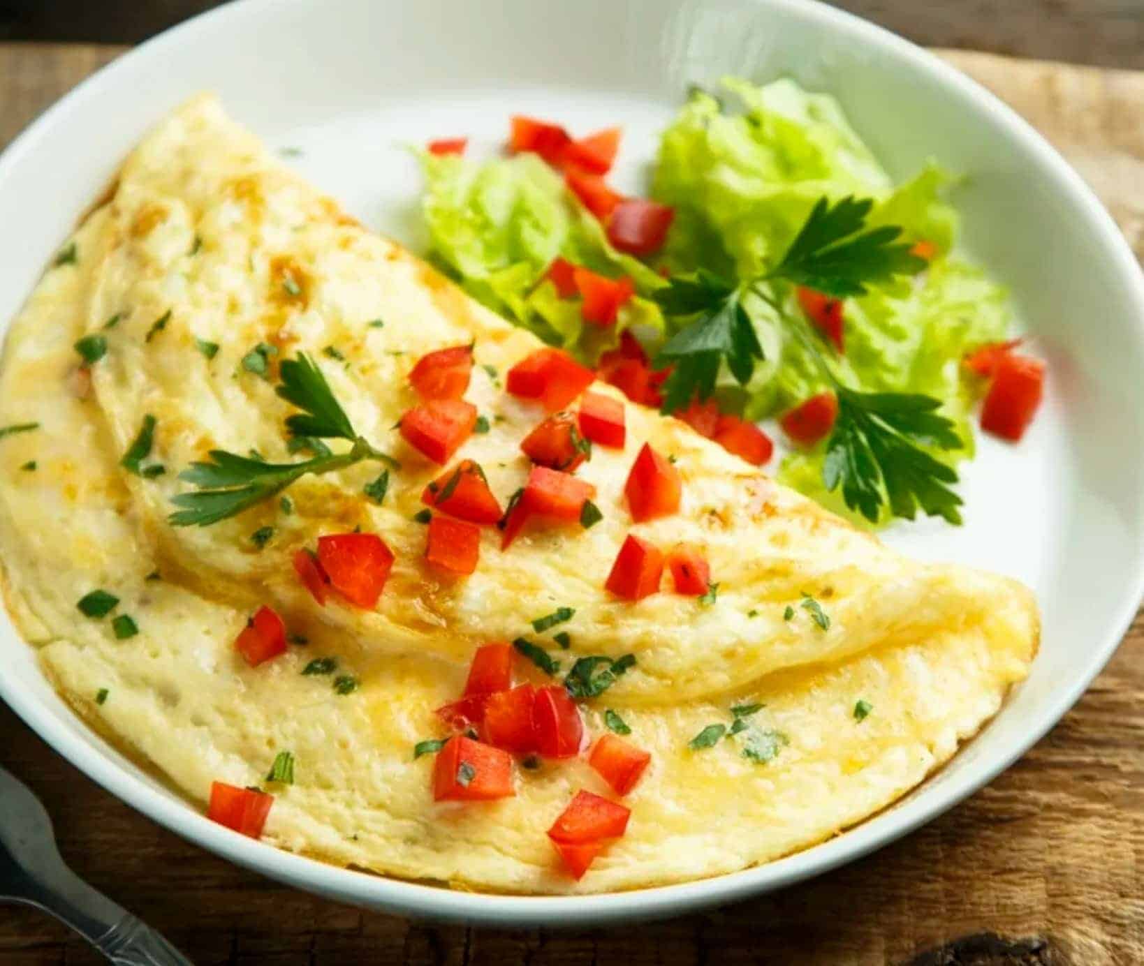 Savoury Stuffed Omelette Recipe - Awesome Cuisine