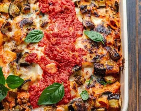 Spaghetti with Eggplant