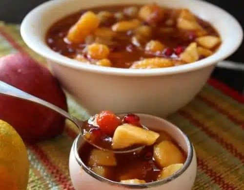 Fruit and Vegetable Pachadi