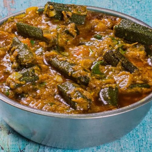 Mutton with Bhindi