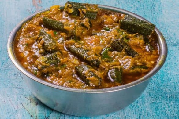 Mutton with Bhindi