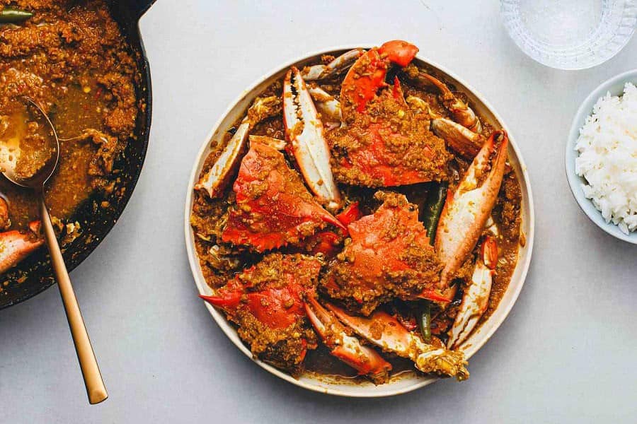 Crab Curry with Coconut 5 Crab Curry with Coconut