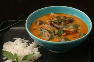 Duck Curry with Coconut Milk