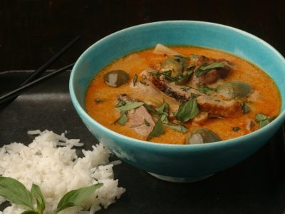 Duck Curry with Coconut Milk