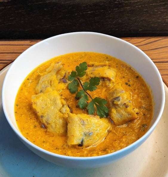 Fish Curry with Coconut Milk