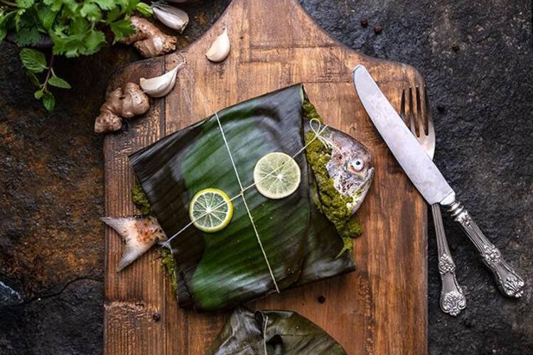 Fish in Banana Leaves Recipe
