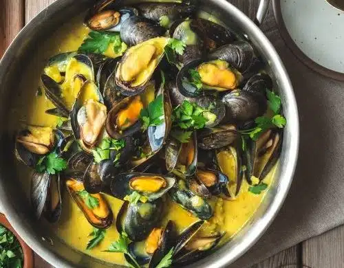 Mussel Curry with Coconut