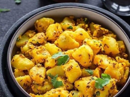 Potato Curry with Coconut Milk