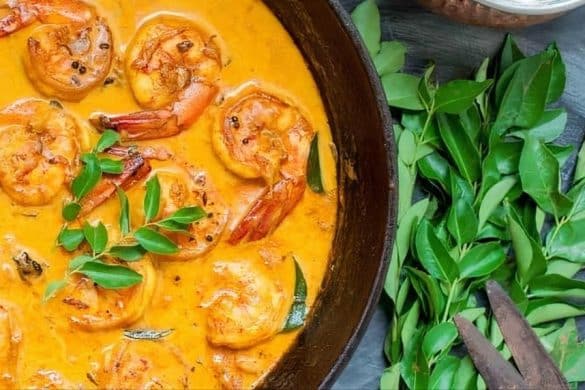 Prawn Curry with Coconut Milk