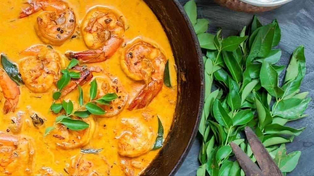 Prawn Curry with Coconut Milk