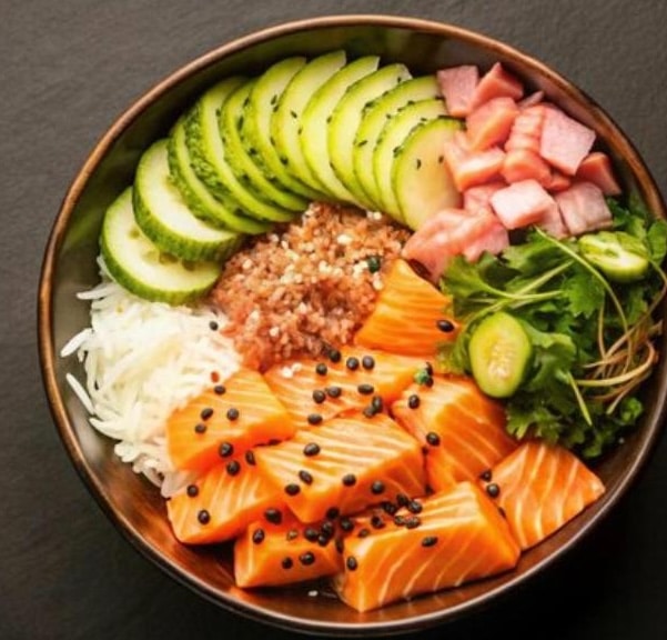 Seafood Benefits: What to Eat and Easy Ways to Cook It? 9 Salmon bowl