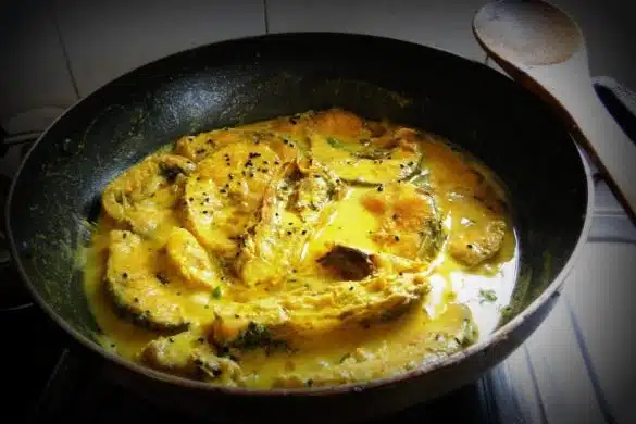 Shorshe Maach (Fish Cooked in Mustard)