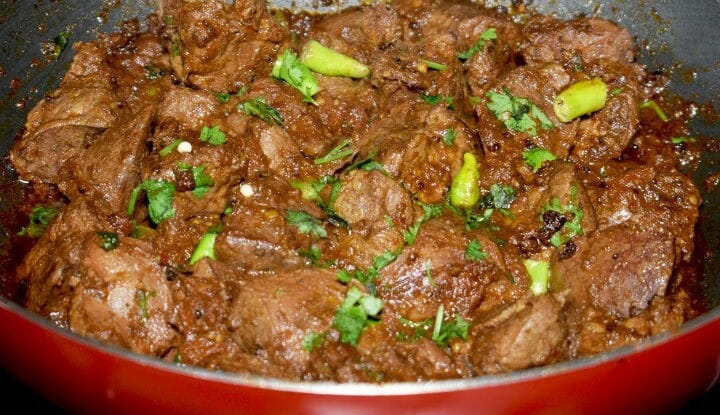 Kaleji Masala (Spicy Mutton Liver Curry)