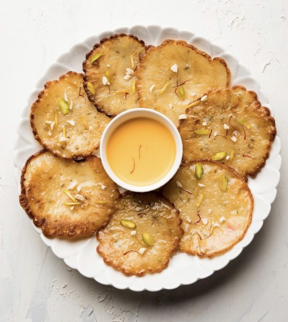 What Are the 20 Must-Try Indian Dessert Recipes? 14 Malpua on a plate