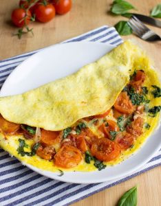 Roasted Tomato and Herb Omelette